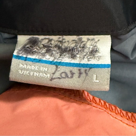 Columbia OSU Oregon Stare Orange and Black Hooded windbreaker Jacket - Picture 7 of 8